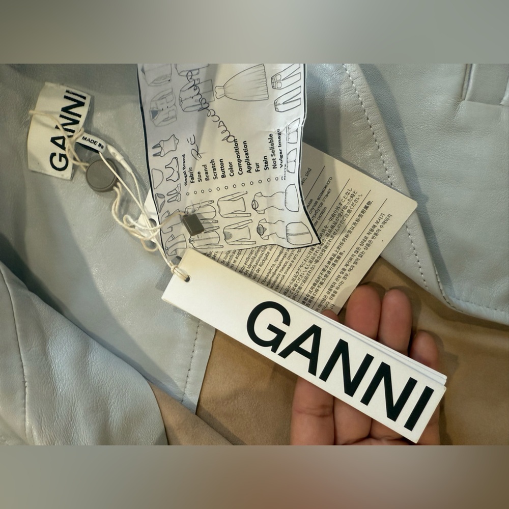 Ganni blue Jacket - Picture 11 of 16